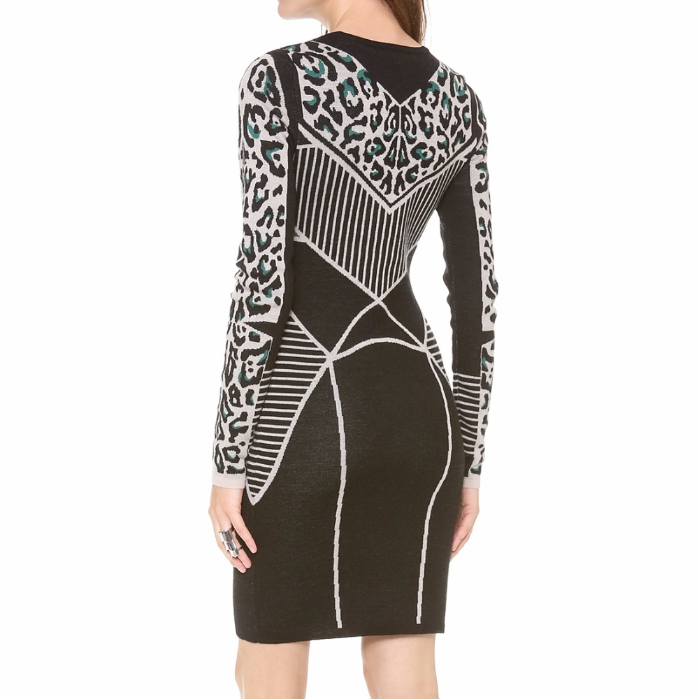 NWT Rachel Roy Fitted Knit Dress sz Small - Picture 2 of 6